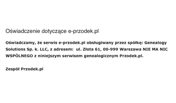 e-przodek.pl